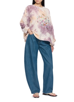 模特儿示范图 - 点击放大 - AODRESS - Closed Niwa Embroidered Top