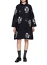 首图 - 点击放大 - AODRESS - Floral Star Embroidered Soutien Collar Coat