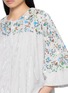  - AODRESS - Floral Embroidered Velvet Bolero Jacket
