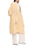模特儿示范图 - 点击放大 - AODRESS - Three Abstructs Velvet Midi Dress