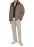 模特儿示范图 - 点击放大 - GOLDWIN - WINDSTOPPER 防风棉服