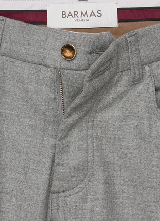  - BARMAS - Straight Leg Loro Piana Wool Cashmere Pants