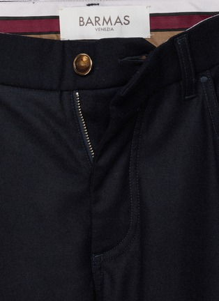  - BARMAS - Straight Leg Loro Piana Wool Cashmere Pants