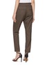 背面 - 点击放大 - F.IT - Pleated Tapered Check Pants