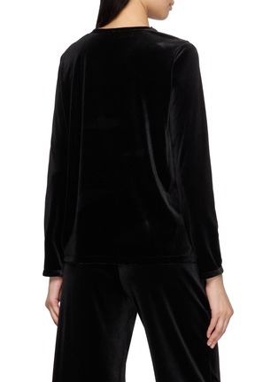 背面 - 点击放大 - F.IT - Velvet Long Sleeve T-Shirt