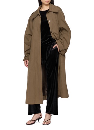 模特儿示范图 - 点击放大 - F.IT - Elasticated Velvet Pants