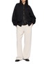 模特儿示范图 - 点击放大 - F.IT - Relaxed Zip Up Bomber Jacket