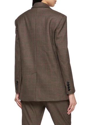 背面 - 点击放大 - F.IT - Giacca Single Breasted Houndstooth Blazer