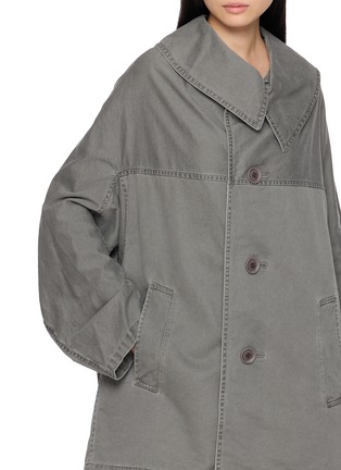  - Y'S - Oversized Sailor Collar Coat
