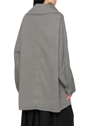 背面 - 点击放大 - Y'S - Oversized Sailor Collar Coat