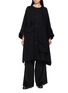 首图 - 点击放大 - Y'S - Utility Pocket Collarless Dolman Coat
