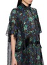 - SACAI - Floral Print Contrast Panel Dress