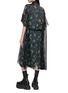 背面 - 点击放大 - SACAI - Floral Print Contrast Panel Dress