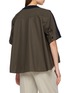 背面 - 点击放大 - SACAI - Hybrid Cotton Knit Top