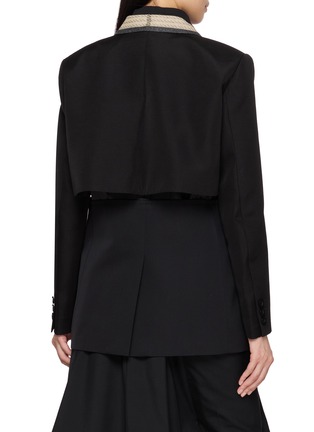 背面 - 点击放大 - SACAI - Hybrid Double Faced Tailored Jacket