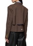 背面 - 点击放大 - SACAI - Hybrid Suiting & Poplin Layered Jacket