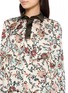  - SACAI - Floral Print Layered Shirt