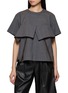 首图 - 点击放大 - SACAI - Short Sleeve Tailored Top