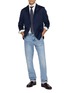 模特儿示范图 - 点击放大 - FRAME - Modern Straight Leg Jeans
