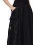  - SACAI - Hybrid Nylon Suting Midi Skirt