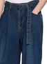  - SACAI - 加长系带牛仔长裤