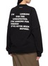背面 - 点击放大 - SACAI - x Robert Mapplethor Flower Print Long Sleeve Unisex T-Shirt
