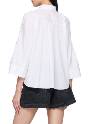 背面 - 点击放大 - SACAI - Flared Raglan Sleeve Shirt