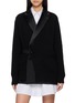 首图 - 点击放大 - SACAI - Layered Tailored Blazer Wool Knit Cardigan