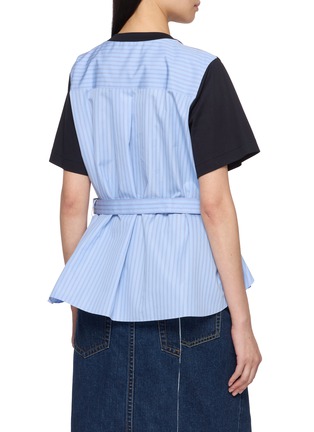 背面 - 点击放大 - SACAI - Hybrid Shirt T-Shirt
