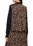 背面 - 点击放大 - SACAI - Leopard Back Knit Cardigan