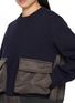  - SACAI - 拼接工装口袋上衣