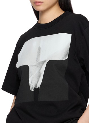  - SACAI - x Robert Mapplethor 印花纯棉短袖 T 恤