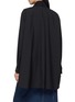背面 - 点击放大 - SACAI - Layered Hybrid Suiting Satin Shirt