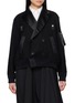 首图 - 点击放大 - SACAI - Wide Leg Crepe Back Satin Pants