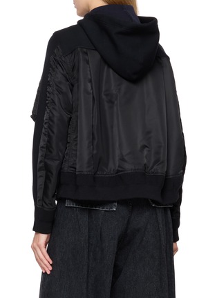 背面 - 点击放大 - SACAI - 袖袋连帽拉链外套
