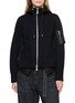 SACAI 袖袋连帽拉链外套