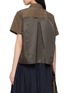 背面 - 点击放大 - SACAI - Hybrid Pleated Back Shirt