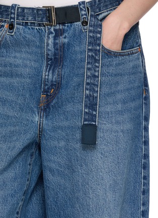  - SACAI - X Levi's Belted Wide Leg Denim Jeans