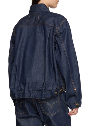 背面 - 点击放大 - SACAI - X Levi's Zip-Up Elasticated Hem Denim Jacket