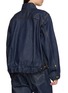 背面 - 点击放大 - SACAI - X Levi's Zip-Up Elasticated Hem Denim Jacket