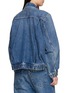 背面 - 点击放大 - SACAI - X Levi's Zip-Up Elasticated Hem Denim Jacket