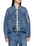 首图 - 点击放大 - SACAI - X Levi's Zip-Up Elasticated Hem Denim Jacket