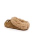  - NAN-KU COUTURE - Embellished Suede Shearling Clogs
