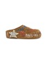首图 - 点击放大 - NAN-KU COUTURE - Embellished Printed Suede Clogs
