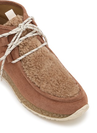 细节 - 点击放大 - GAIMO - Prince Suede Shearling Ankle Boots