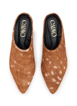 细节 - 点击放大 - GAIMO - Manila Pelo Bambi Hair Mules