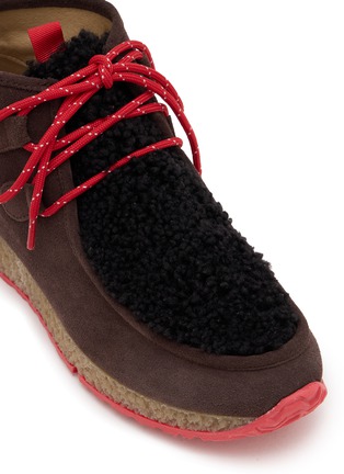 细节 - 点击放大 - GAIMO - Prince Suede Shearling Ankle Boots