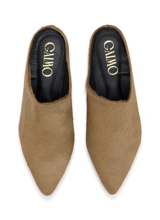 细节 - 点击放大 - GAIMO - Manila Pelo Bambi Hair Mules