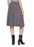 背面 - 点击放大 - MM6 MAISON MARGIELA - Washed Denim Midi Skirt