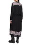 背面 - 点击放大 - FORTELA - Embroidered Paisley Tie Neck Maxi Dress